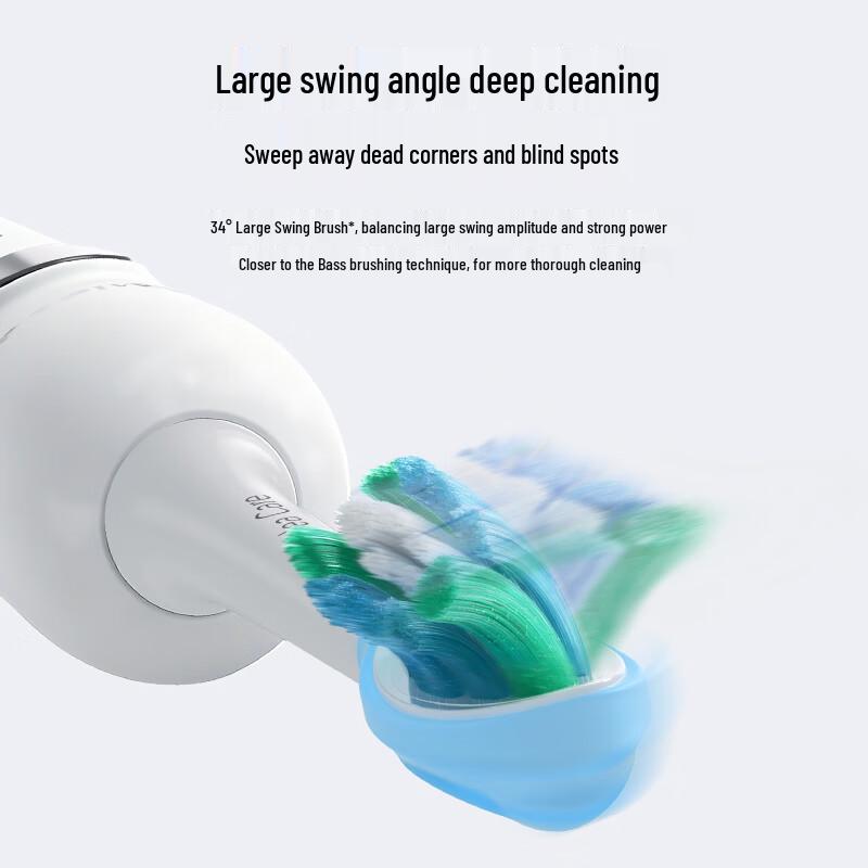 Midea YM3 Sonic Electric Toothbrush, 5 Modes, 180-Day Battery CN plug (adapter included)