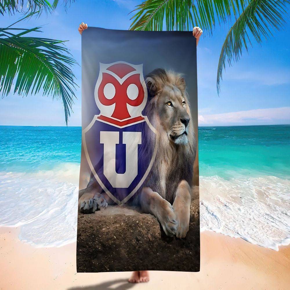 Sport Club Chile U-University Microfiber Blanket Quick Drying Beach Towels Oversized Printing Super Absorbent Pool Towel