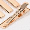 50 pieces Hair Clips, Flat Duck Bill Hairpins Hairclips, for Styling DIY Accessories Salon Bows