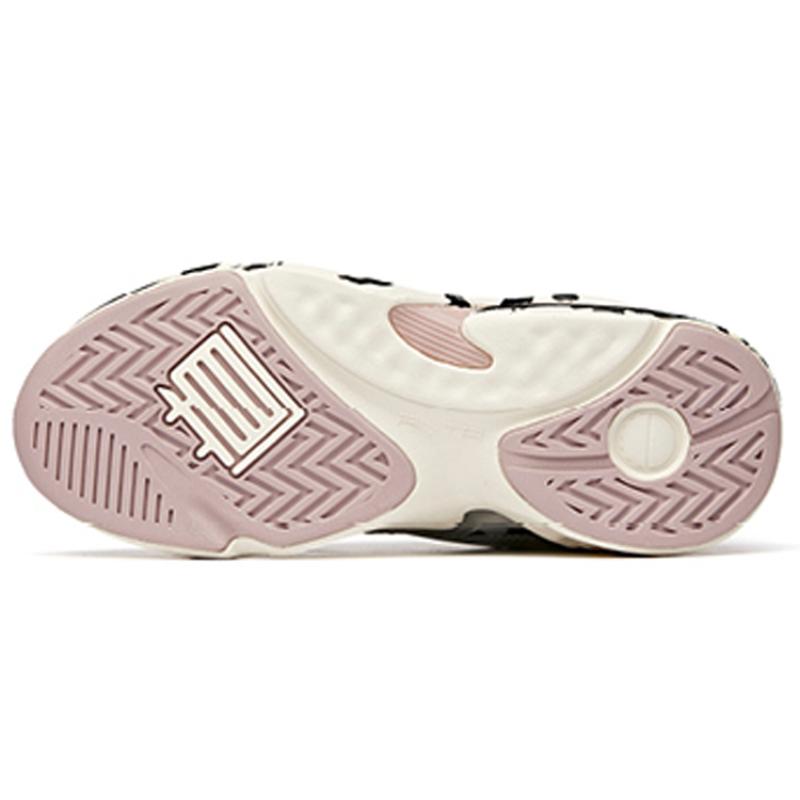 Anta Bastard Grandeur Life Collection Low-Top Chunky Sneakers Women's Black White Sneakers 122048081-4