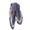 Versatile cashew nut imitation silk high-end large square scarf silk scarf printed shawl decorative scarf sunscreen scarf headscarf scarf