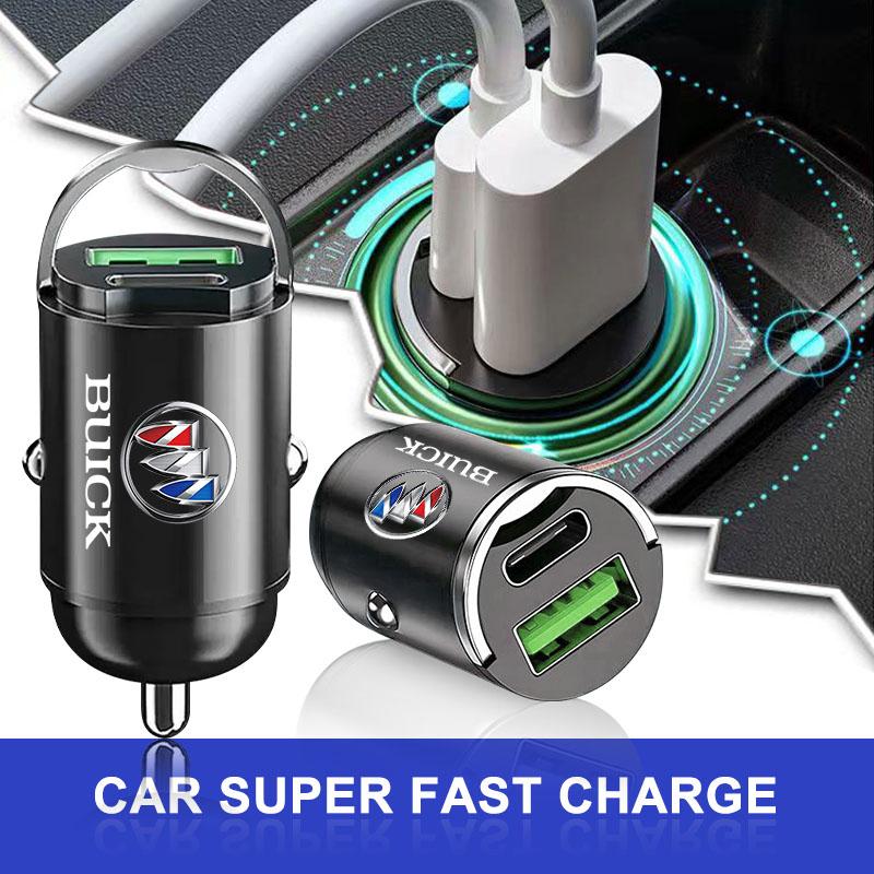 Micro Car Quick Charger Vehicle Cigarette Lighter Convert Plug Car Accessories For Buick Encore Regal Lacrosse Enclave Avenir Cascada Envision Anthem