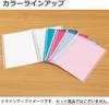 KOKUYO Campus Smart Ring Loose Leaf Binder B5 26 Holes Up To 60 Sheets Light Pink SP706LP