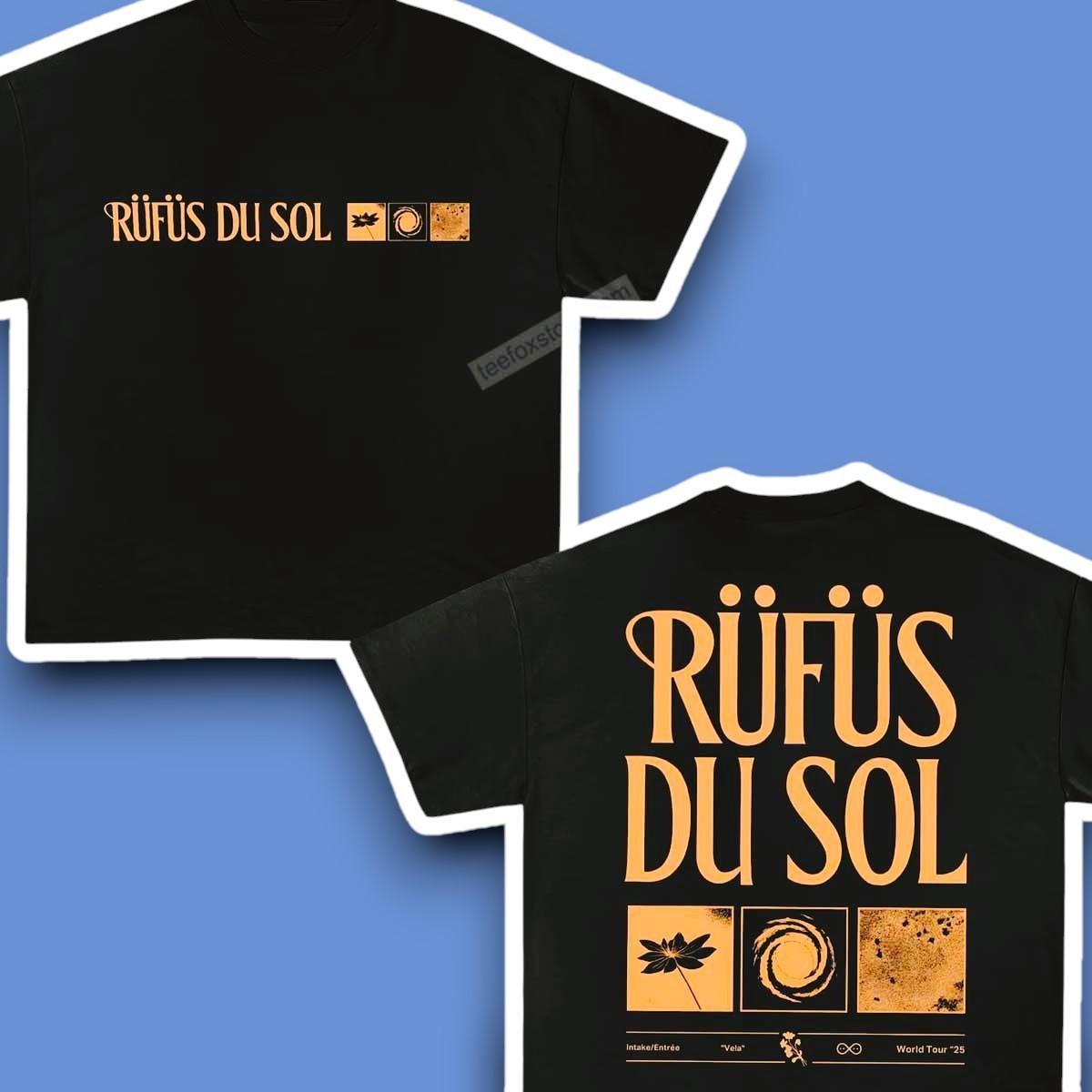 Rufus Du Sol Tour 2026 Concert Unisex Shirt Gift for Fans All Size S-4XL XXXXL