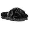 New UGG Logo Slides 'Black' Women's 1148770-BLK