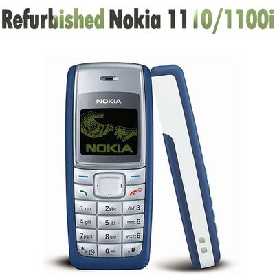 Telefono Cellulare GSM 2G Originale Nokia 1110/1110i Ricondizionato Sbloccato Con 1 SIM