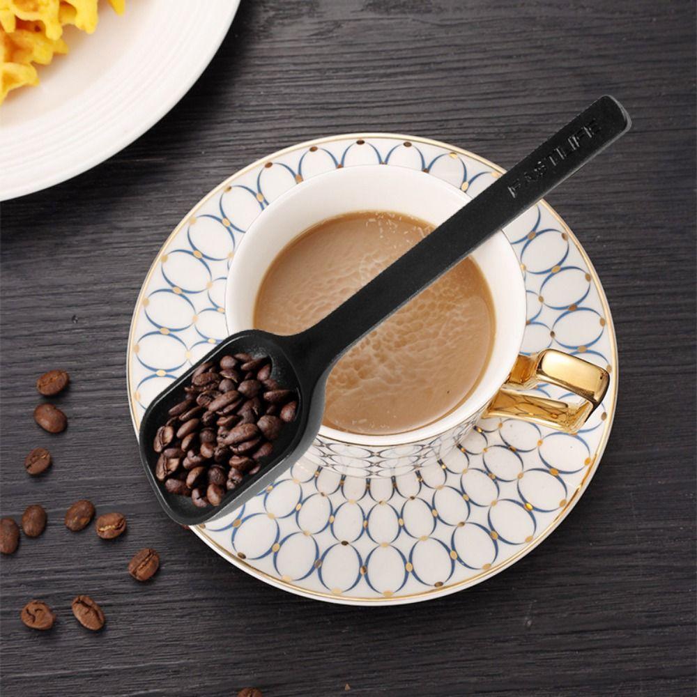 

Kitchen Tool Thickened Long-handle Measuring Spoon Coffee Spoons Seasoning Spoon Tea Spoons transparent-5pcs