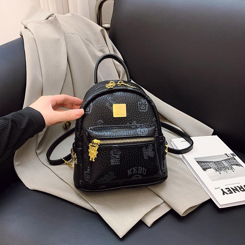 Niche new student schoolbag women spring and summer fashion casual small backpack leisure travel backpack