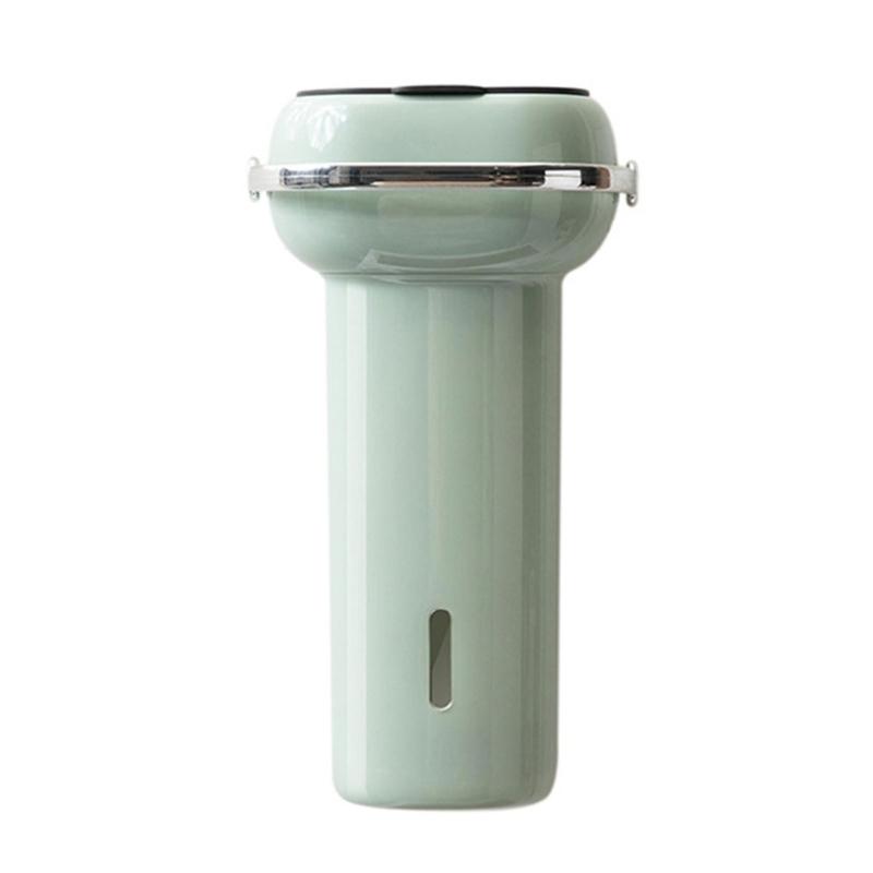 

Water Cup Dispenser Plastic Cup Holder Space-Saving Cup Organizer Anti-Dust зелений
