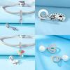 Coppercastle Elegant Dancer Pendants Original Charms Heart Beads Fit Original Bracelets Diy Fine Jewelry Gifts For Women