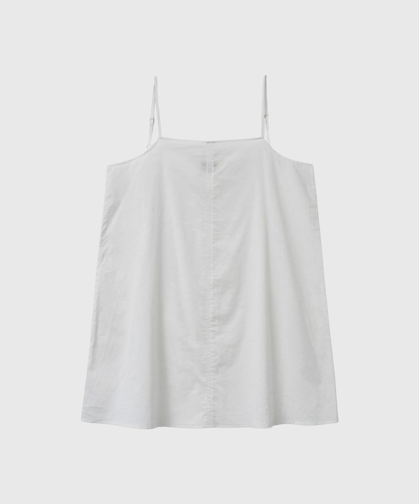GENERALIDEA Cotton Sleeveless Dress [White] / Gf2Lop508