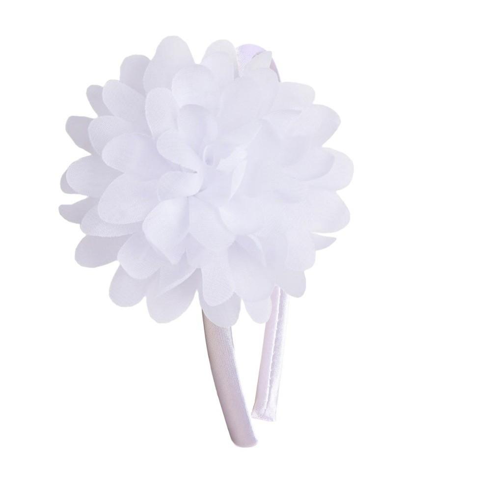 Big Flower Baby Headband Princess Girl Hair Hoop Fashion Accessory Hairband  Children Gifts