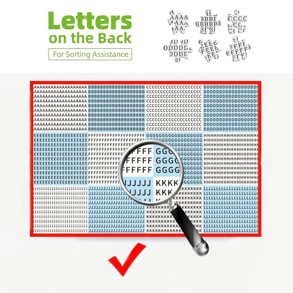 jigsaw puzzle for advanced Features a letter code on the back for easy art print reproduced with Perfect for wall decor and relaxation x 100