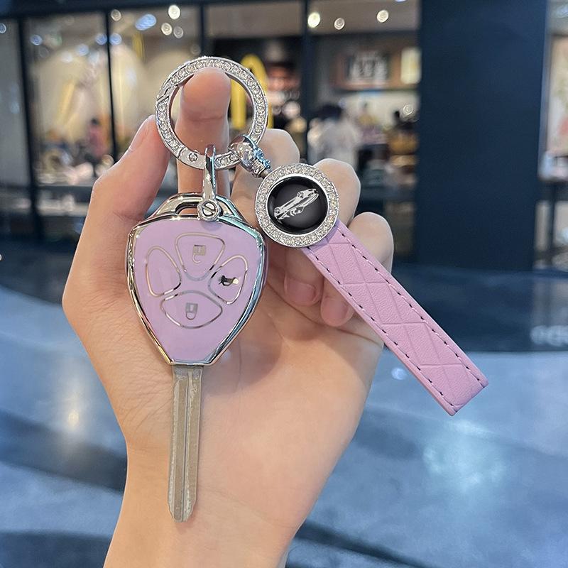 For Toyota Camry Reiz Yaris Vitz Vios Rav4 Ractis Auris HiLux Corolla Fortuner Prado Verso 2/3 Buttons TPU Car Key Case Cover