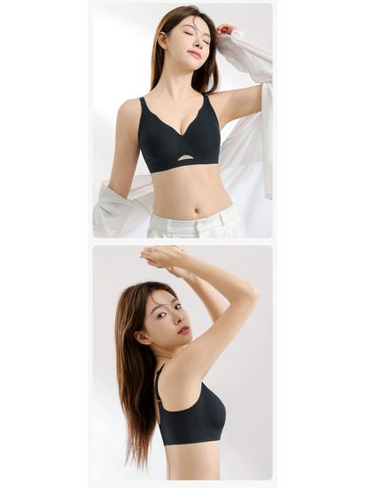 Ultra-Thin Seamless Wireless Bra - Soft, Breathable, and Comfortable