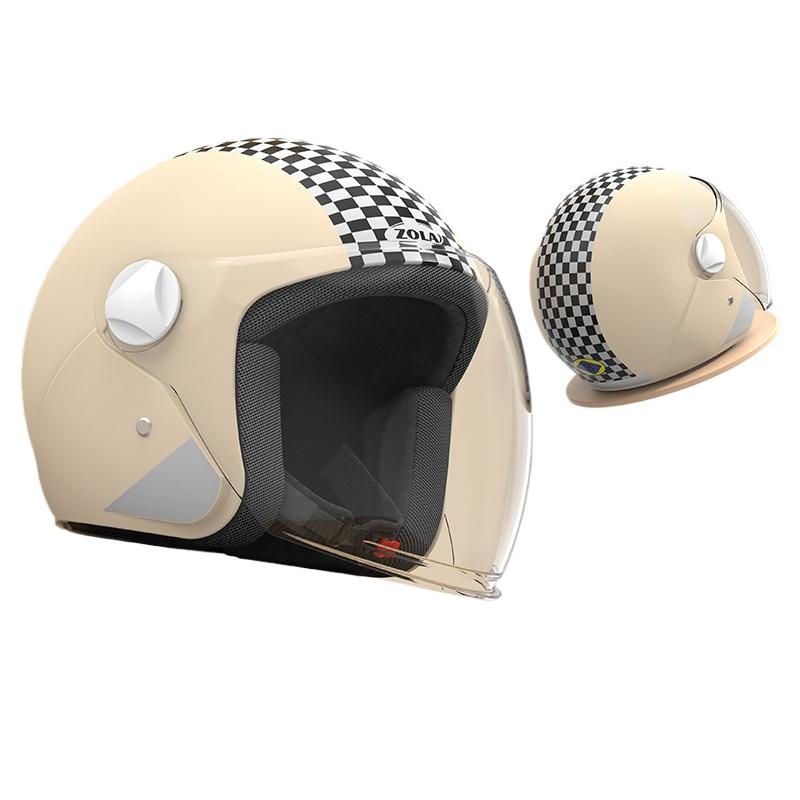 Winter Helmet Belt Scarf Electric Car Helmet Men and Women Universal Cat Ear Helmet Hard Hat