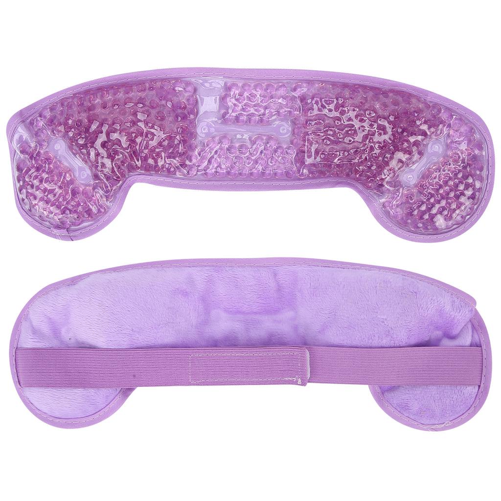 Gel Beads Hot Cold Pack Migraine Pain Relief Reusable Head Hot Cold Compress Wrap