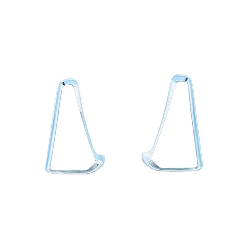 Car Rear Fog Light Frame Decoration For Toyota Noah Voxy 80 Series 2015 2016 2017 2018    Auto Eyebrow Accessories