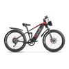 TIFGALOP ES28 Electric Bicycle 1000W Motor 48V18AH Top Speed 32mph Adult E- Bike 26'' Fat Tire Mountain Off Road Electric Bike
