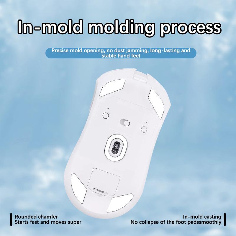 Mausfüße Aufkleber für Darmoshark M3/M3S/M3 Pro/N3 Gaming-Maus Rutschfestes Pad E-Sport Gamer Zubehör