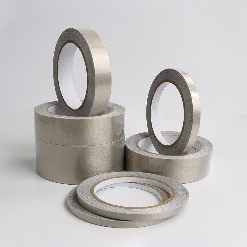 20M/Roll Adhesive Conductive Fabric Cloth Tape For LCD EMI Anti-Radiation Shield Single Side Glue RF/EMI/EMF Shield Tape