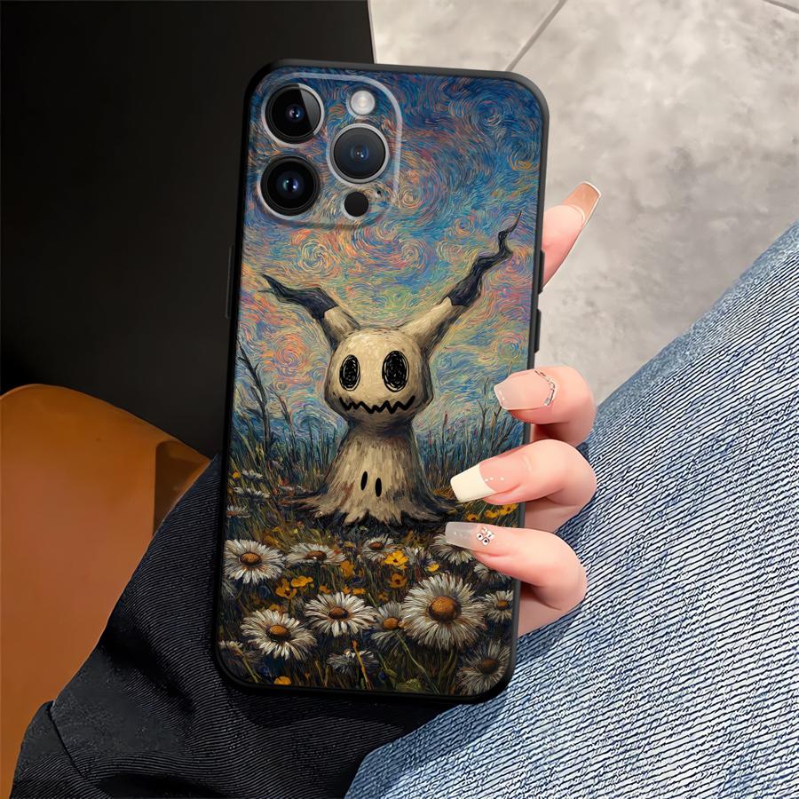 

Funny Pokemon Mimikyu Funda Phone Cover Phone Case for Apple iPhone 16 17 Pro Max 13 12 15 Pro 7 8 14 11 Air XR XS MAX iPhone 12