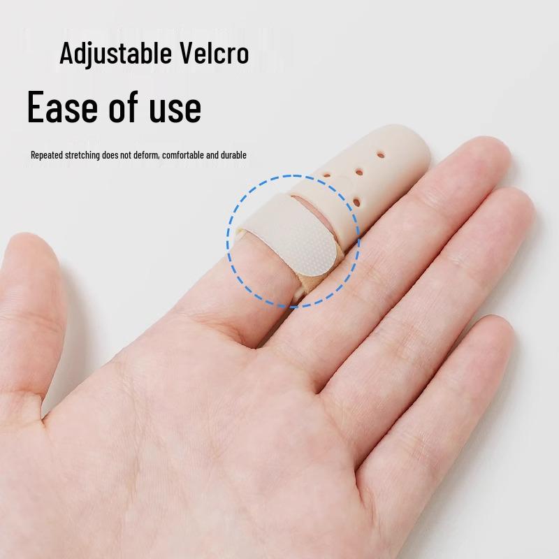 Plastic Finger Splint for Finger Bending Correction and Joint Protection