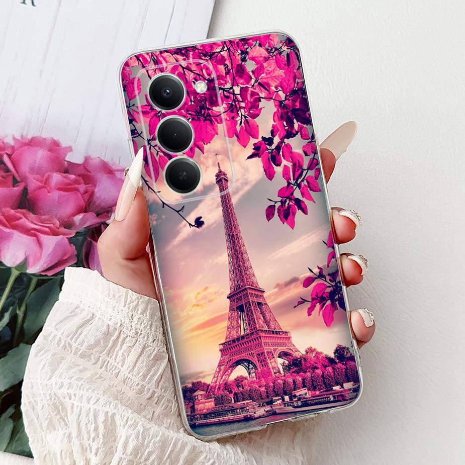 For Xiaomi Redmi 15 5G Case Cute Cat Luxury Painted Cover 6.9'' Soft Slim Phone Case For Xiaomi Redmi 15 Redmi15 4G Fundas Coque