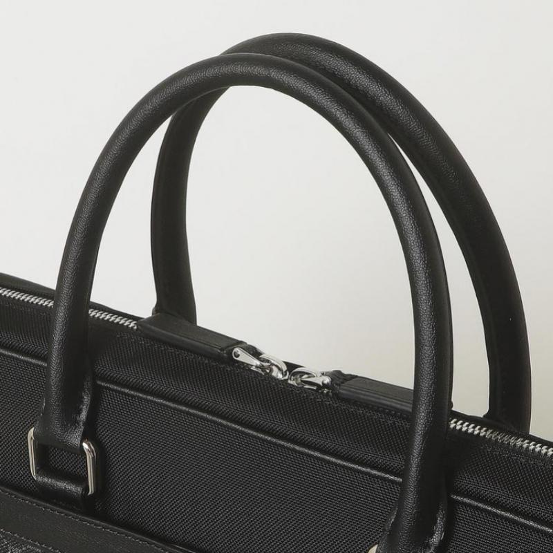 Daks Nylon Briefcase  Fits 15 Inch Laptop  Black Dd Pattern Dbba5f591bk