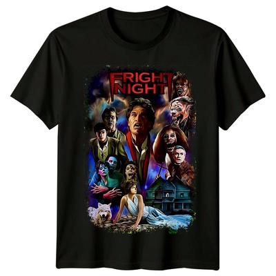 La Notte dei Demoni (1985) T-shirt Ispirata al Poster del Film Retro Anni '80 Unisex