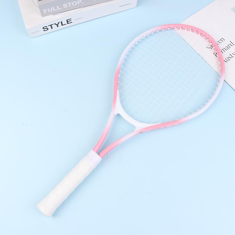 1Pc Children Tennis Racket Training Professional Tennis Racquet Parent Child Interactive Shockproof Beginner Racquet Unisex