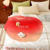 Artist E-ENHO Throw Flannel Throw Blanket, Lightweight Cozy, Durable Washable Cute Cool