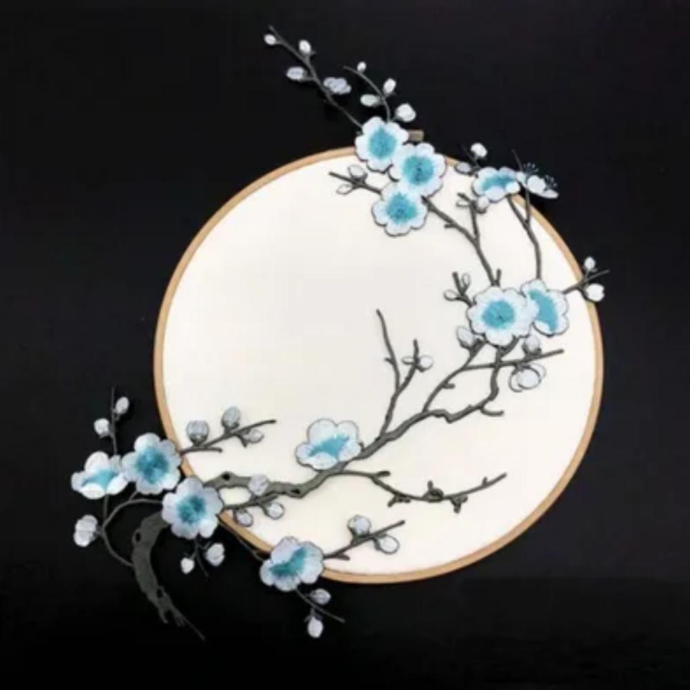 Výšivka/Znak s korejskou sérií Velká švestka