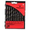 DRILLS FOR METAL STEEL CAST IRON Strong Set of 19 pcs 1-10mm Vorstahl cassette