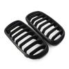 Matte Black Car Front Bumper Kidney Grille Single Slat Grill For BMW X5 F15 2013-2017 For X6 F16 2014-2018