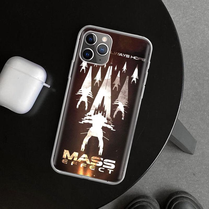 N7 Mass Effect Phone Case Cover for iPhone 11 12 13 Mini 14 15 Plus 16 Pro Max 17 Air 7 8 + SE Art Customized Fundas 11 12 13 Mi