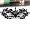 Halloween Lace Mask With Rhinestones For Costume Party And Kids Adults