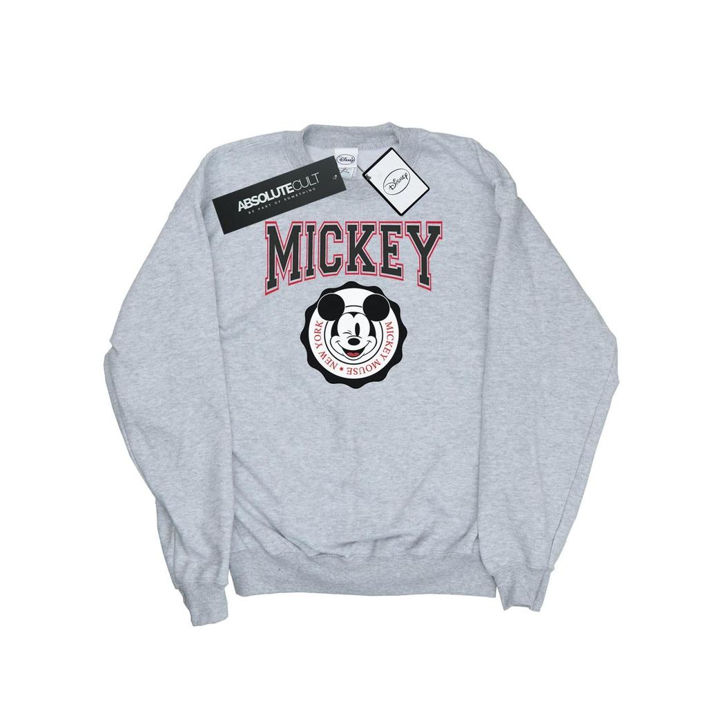 Disney Womens/Ladies Mickey Mouse New York Seal Sweatshirt