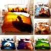Sales Of The New 3D Printing Three-Piece Kit Digital Printing Quilt Cover Can Be