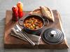 LE CREUSET Cast Iron Enamel Cocotte Ronde Pot, 18 Cm, Matte Black, Induction Oven Compatible [Official Japanese Product]