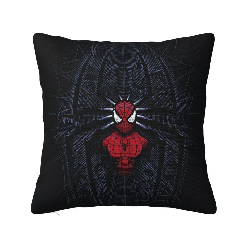 

Custom Spiderman Superhero Cartoon Modern Pillow Cover Cushions Cover for Sofa 12x12Inch