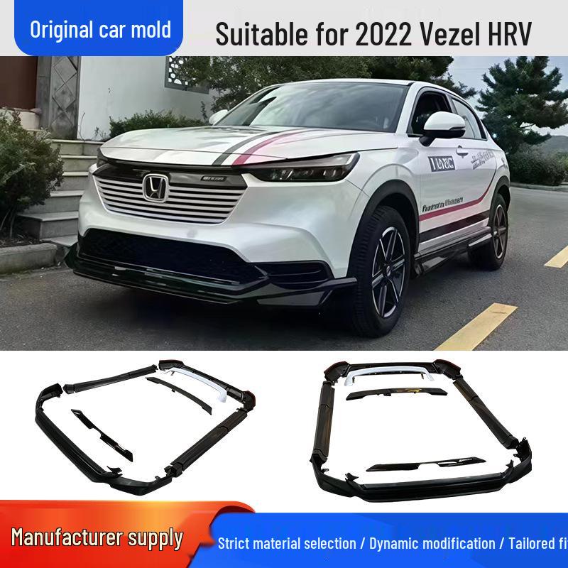 2022 Honda Vezel HRV Mugen Style Body Kit: Front Lip, Side Skirts, Rear Lip