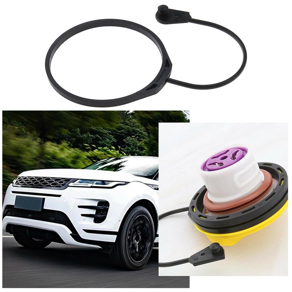 Fuel Tank Cap Rope Rubber Vehicle Accessories Black