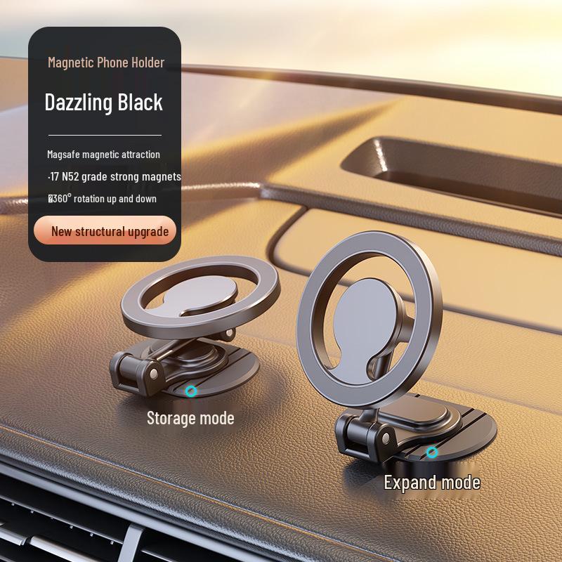 MagSafe Magnetic Car Phone Holder with 360° Rotation & 3M Adhesive