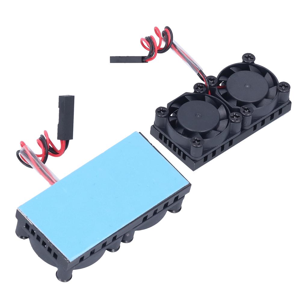 Cooling Fans for Raspberry Pi Heatsink Cooler Radiator ABS Low Noise for 3B 3B+ 4 4B