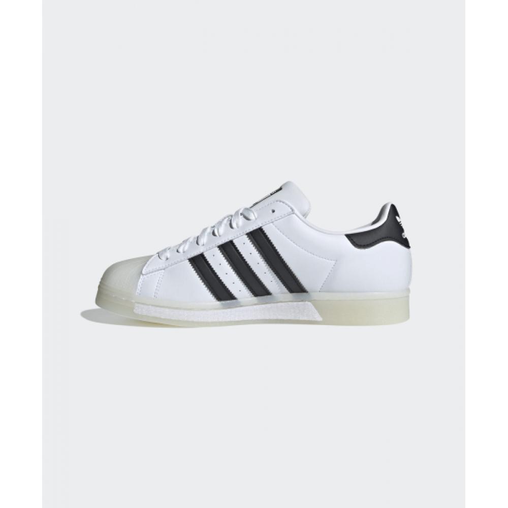 Adidas Superstar Bubble   White  Orange Ih5961