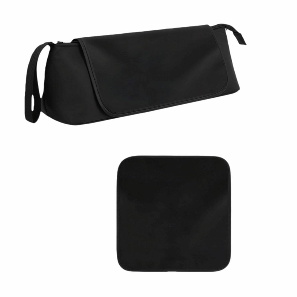 Foldable Magnetic Curler Storage Bag Large Capacity Curling Iron Carrying Case  Travel Use