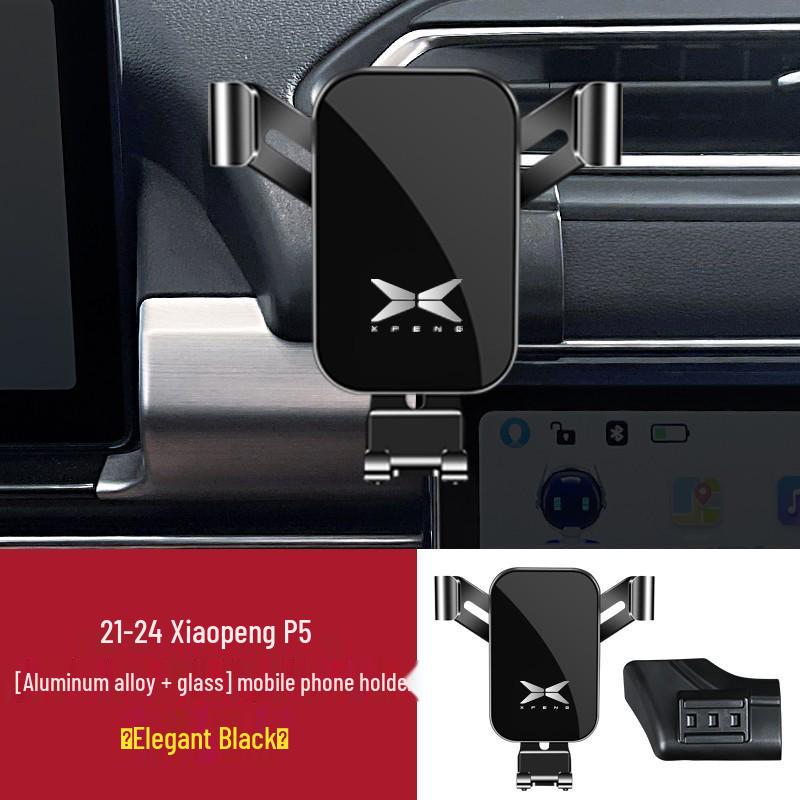 

XPeng Motors G3 P5 P7 Phone Holder for Car Interior Modification and Decoration. Aurora Silver