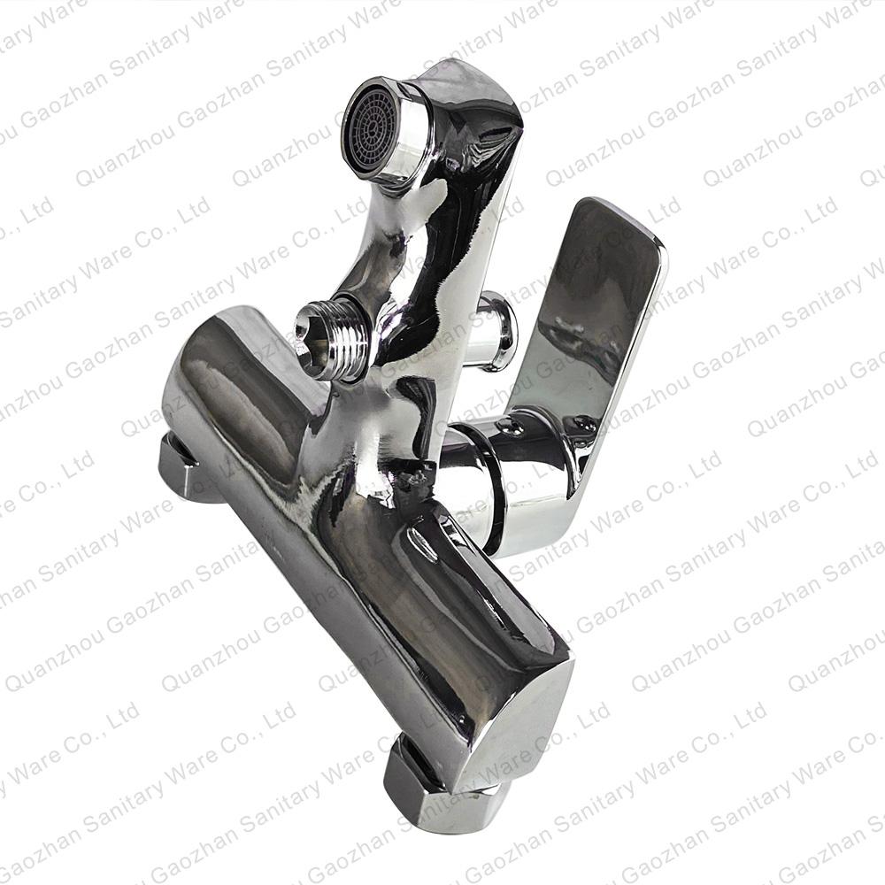MCBKRPDIO Buy Bathtub Faucet Iron Chrome Tap Shower Mixer Taps and Shower for Bathroom Chrome Bathtub Mixer Tap