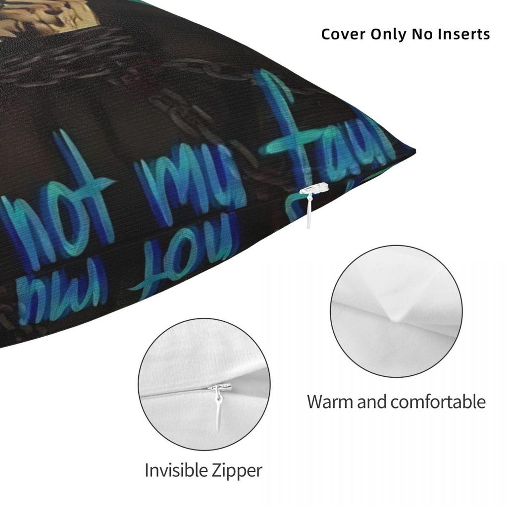 Game S-Sally F-Face Terror Adventure Pillow Cover Polyester Pillow Case Cushion Cover Vintage For Office Car Home Decorative